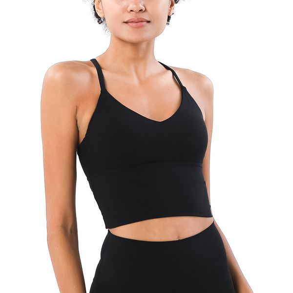 Yoga Sports Bra Tank Tops for Women - Padded Gym Vest Matching Leggings