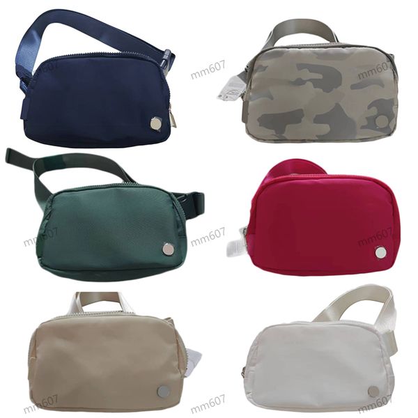 Yoga waist bag for women - stylish waterproof nylon chest pack for outdoor sports, running, phone carrying, unisex wristlet wallet