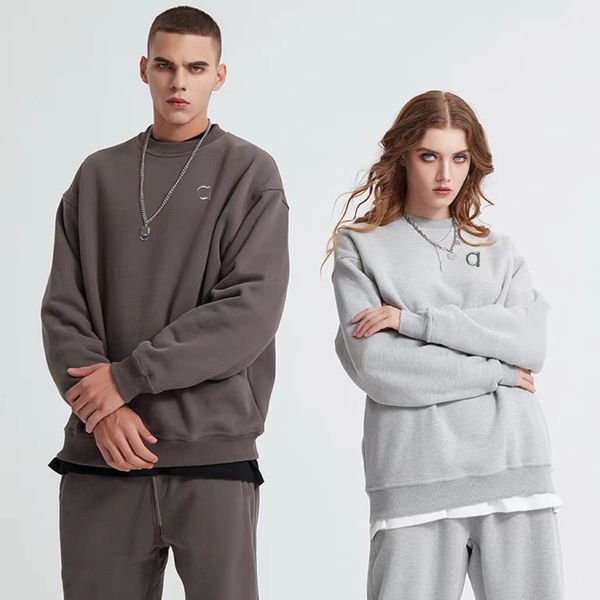 Yoga Women Outfit Perfectly Oversized Sweatshirts 3D Logo Sweater Loose Long Sleeve short sleeves Crop Top Fitness Workout Crew Neck Blouse